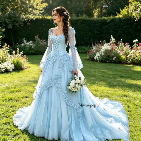 beige and turquoise dress Luxury Traditional Bridal Corset Easy-to-wear gown for formal occasions Sizes:Custom Sizes dark occasions Black Satin Victorian Gothic