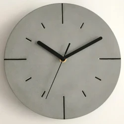 Round Sand Wall Clock Silent Clock Elegant Home Ornaments Art Creative Decoration for Interior Living Room Luxurious Objects