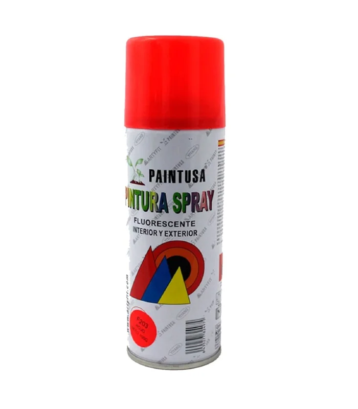 Montoro 200 ml F203 Fluorescent Red spray Paint Pot, F203 for Crowd Outdoor and Indoor Surfaces