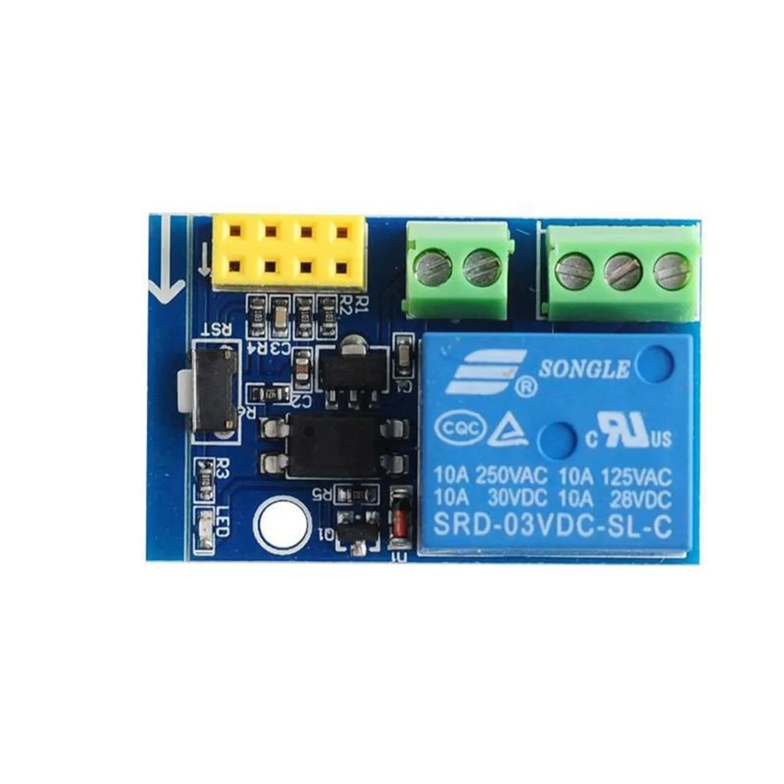 Imagem -04 - Módulo de Relé Interruptor Controle Remoto Módulo Wi-fi sem Fio para Arduino Iot Casa Inteligente Internet das Coisas Peças Dc3v Esp8266 Esp01