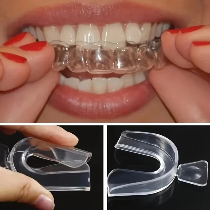 1/2/3/4/5/6Pairs Mouth Guard Bruxism Splint Night Teeth Tooth Grinding Sleep Aid Whitening Tray