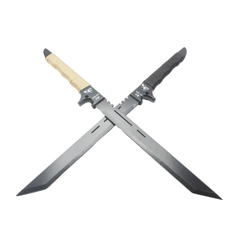 มังงะญี่ปุ่นตัวอักษร Katana คอสเพลย์ SOSHIRO HOSHINA อาวุธ Props ของเล่นดาบใบมีดไม้ไผ่ของขวัญฮาโลวีน