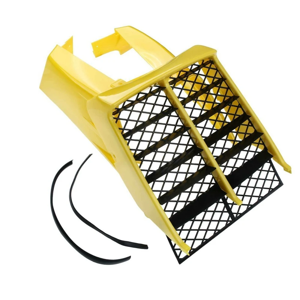 

Plastic Gas Tank Side Covers With Grill Fit For Banshee 350 YFZ350 87-06 Yellow