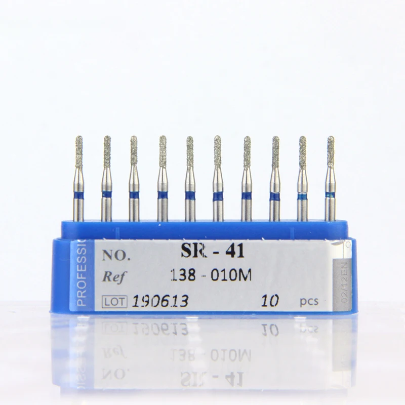 10 Teile/los Dental Diamant Bohrer Bohrer 39 Größen 1,6mm für High Speed Handstück Stomatologie Abteilung Zahnmedizin Schleifen Werkzeuge – Detail 19