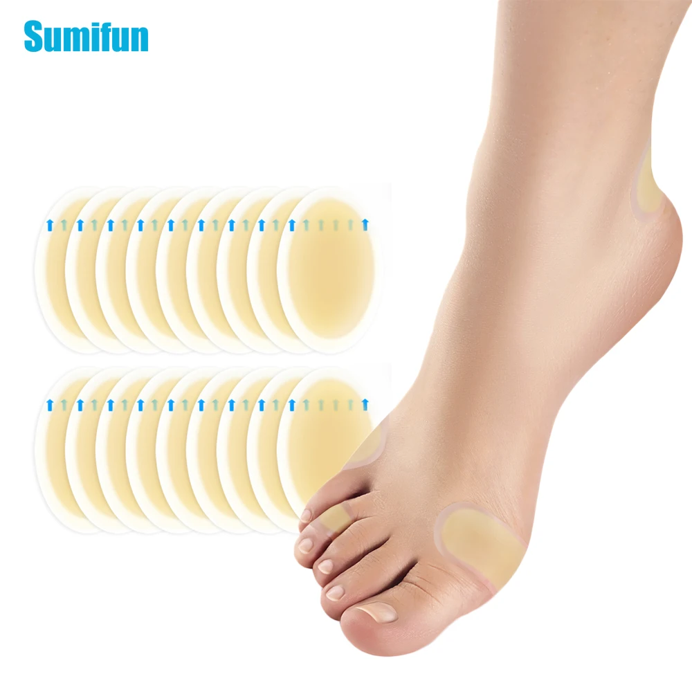 

5-20Pc Sumifun Foot Blister Care Patches Anti-Abrasion Feet Corns Removal Breathable Sticker Bunion Correct Pain Relief Plaster