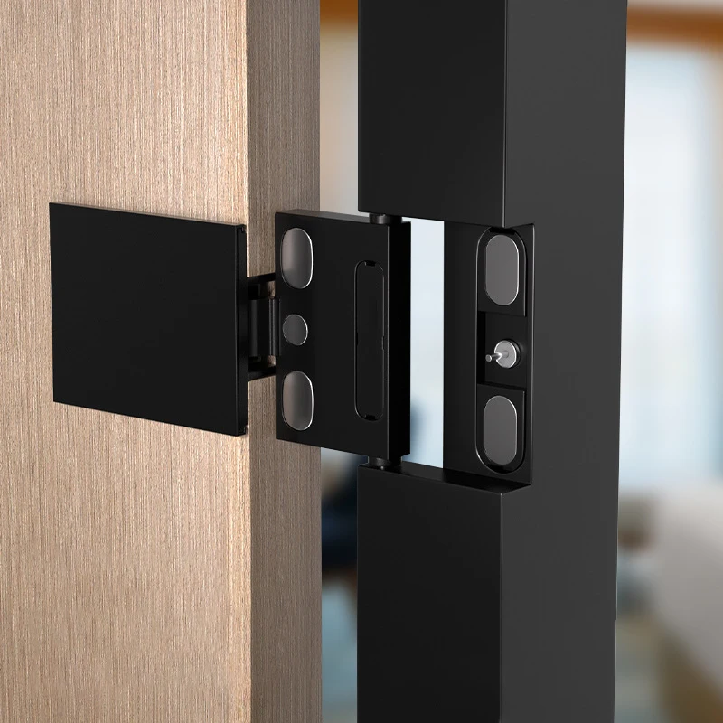 Accessories Hardware Heavy Loading Wooden Soft Closing Display Door Concealed Cabinet Metal Buffer Dampers Hinge for Wardrobe