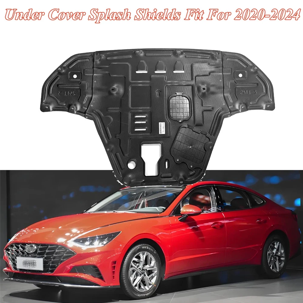 Boucliers anti-éclaboussures pour moteur avant de voiture, 1 pièce, qualité, durables, pour Hyundai Sonata 2020 – 2023, accessoires de garde-boue de voiture
