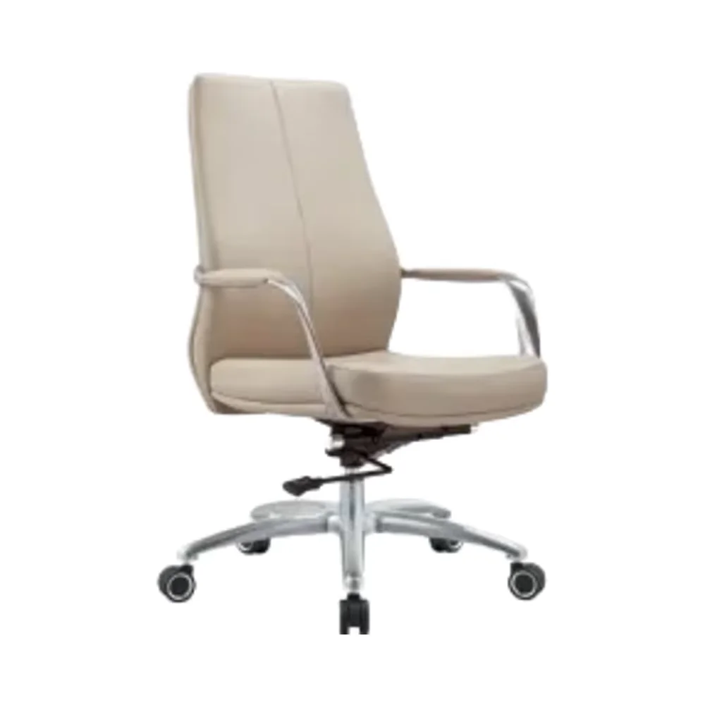 Office simple, reclining, adjustable office chair, leather boss chair, home study, executive class, computer chair