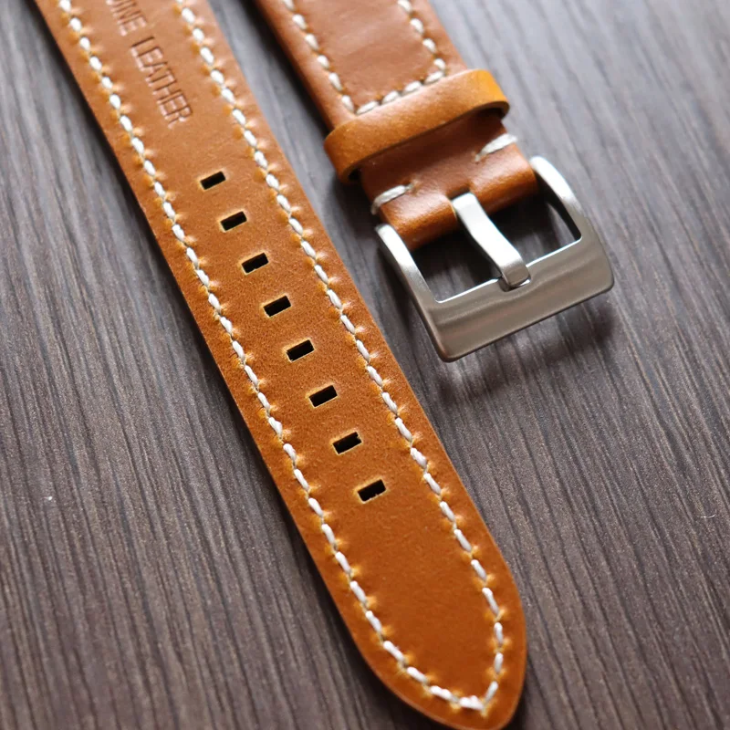 Quick Release Leather Watchbands 18mm 20mm 22mm Casual Strap for Mechanical  Men Watch CDW05