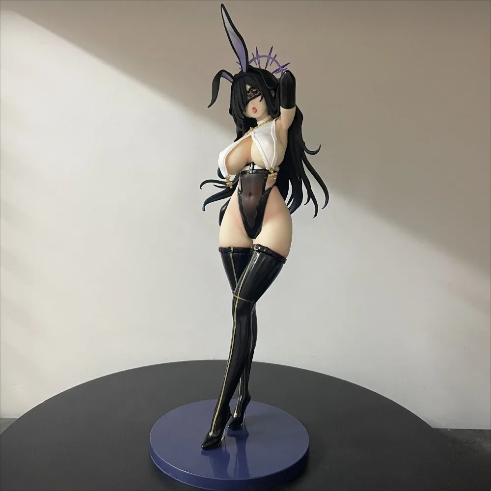 12.6in/32cm Anime Black Sister Figure Bunny Action Figures PVC Statue Model Collection Toys Gifts