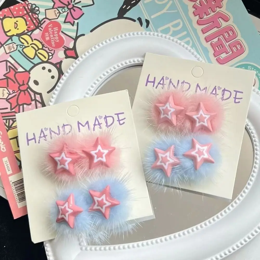 جميل الحد الأدنى نمط أفخم ستار مشبك شعر حلية غطاء الرأس أفخم BB دبابيس الشعر إكسسوارات الشعر المشابك الحلو رقيق يوميا