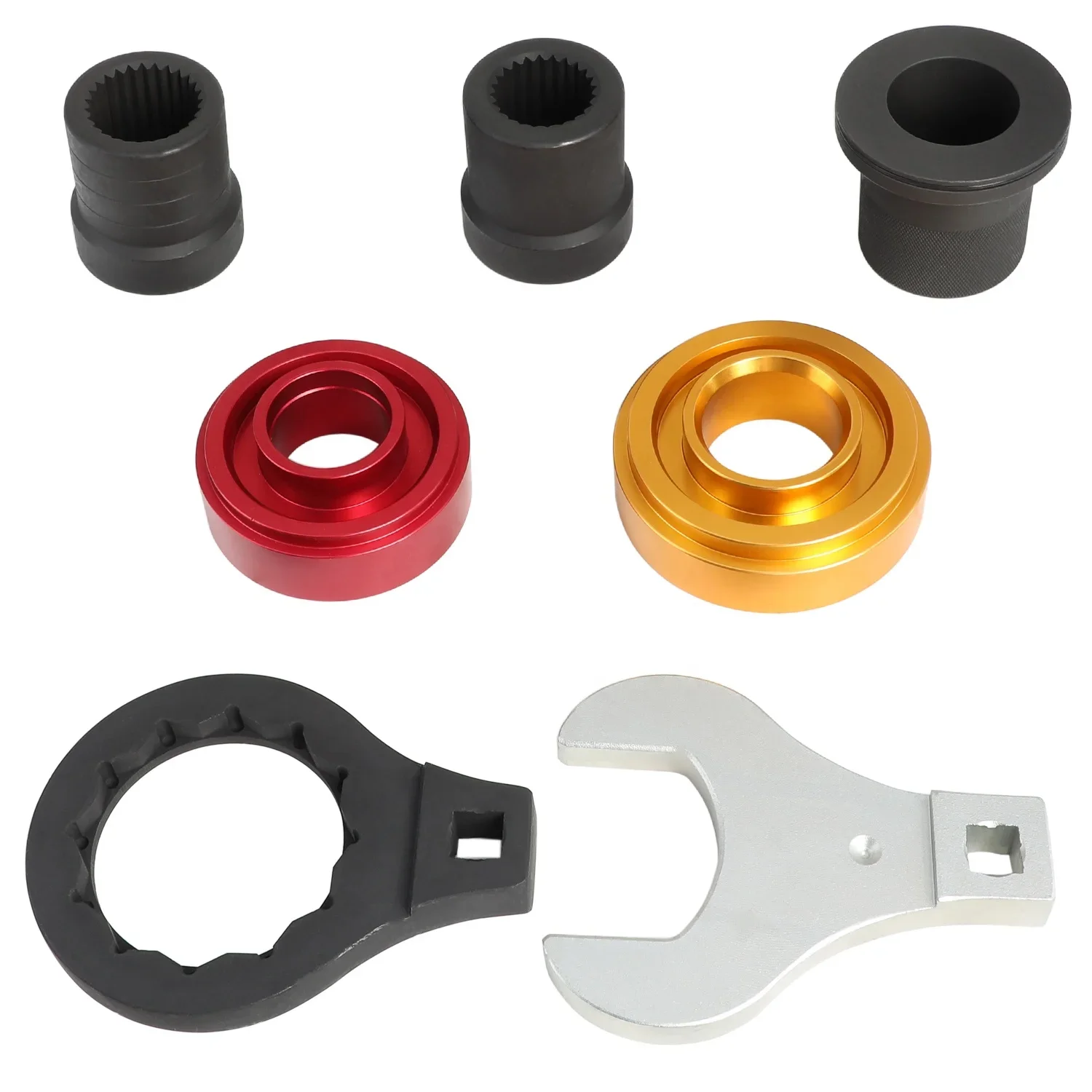 Suitle for Jaguar Land Rover Rear Axle Differential Remover Mounting Set Front and Front Differential Pinion Seal Tool Set