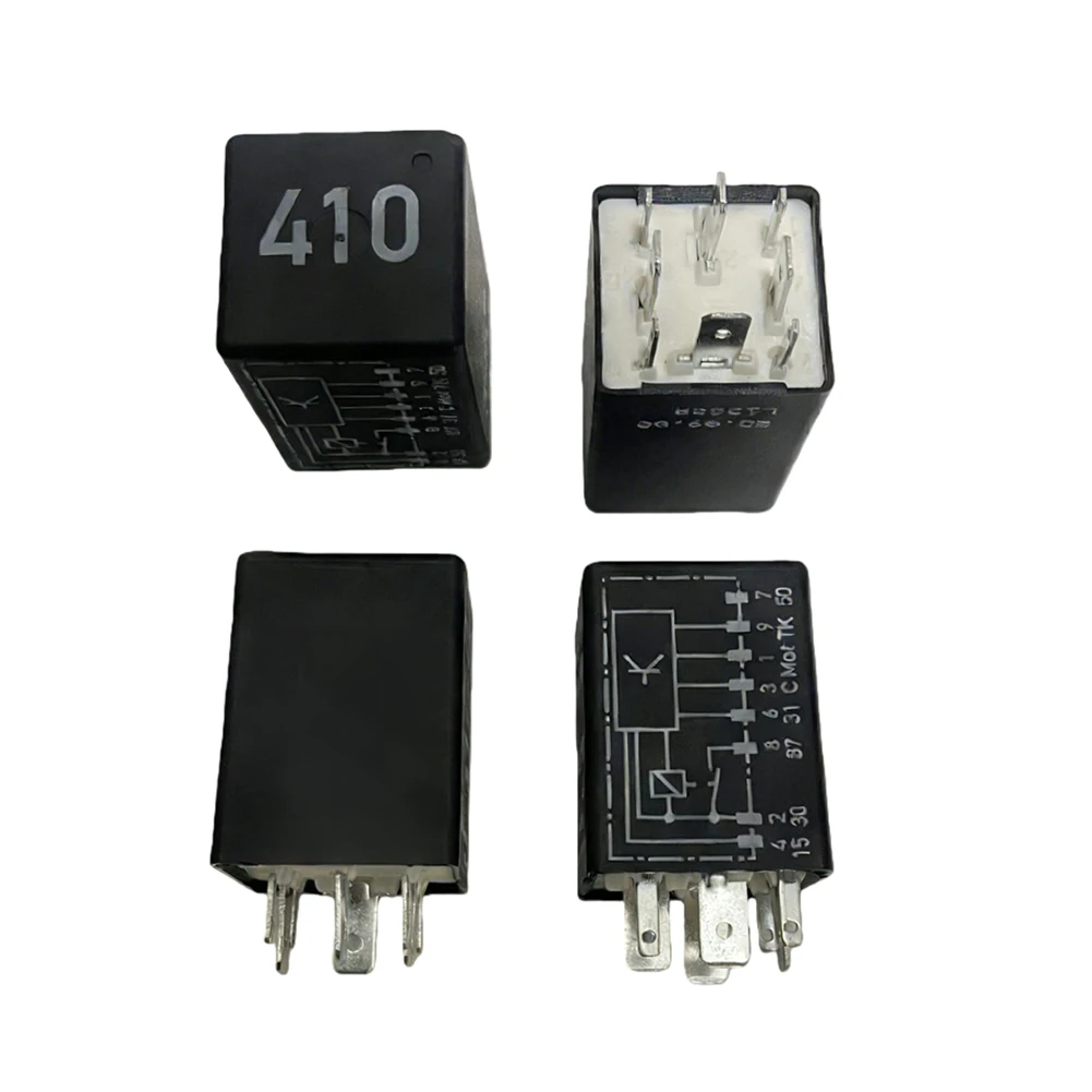 High Quality 12V 40A Fuel Pump Relay No 410 For Seat 1996-2010 OEM 6N0906383B Replacement Automotive Electrical Component