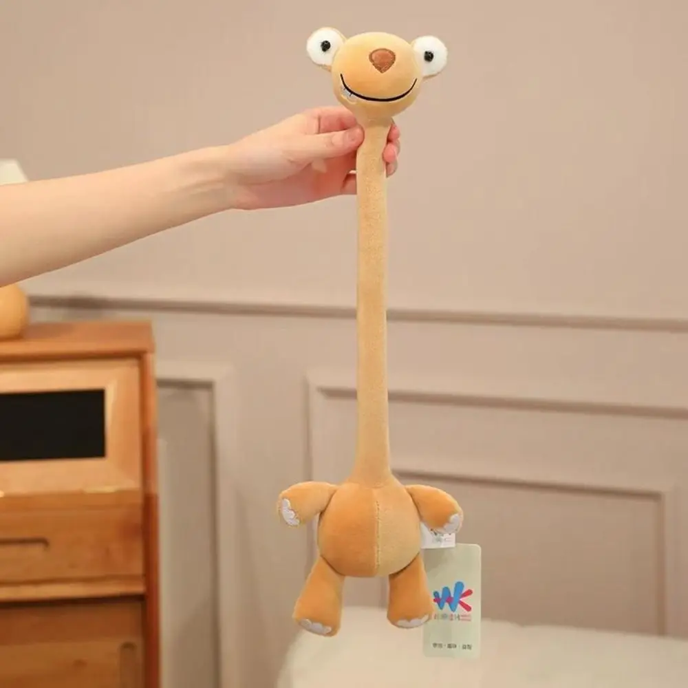 Funny Design Long Neck Giraffe Keychain White Color Cute Style Duck Bag Pendant Sloth Creative Gift Mouse Pendant