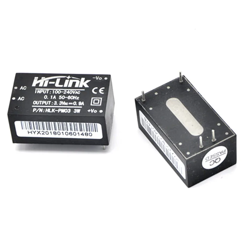 220v 3.3v ac - DC isolated power supply module, HLK-PM03, switching step-down power module