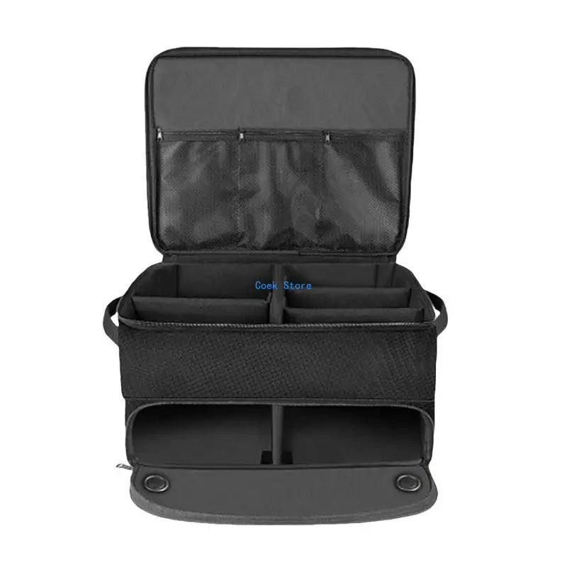 

11UE 2 Layer Golfs Trunk Golfs Locker with Separate Ventilated Compartment for 2 Pair Shoes, Golfs Trunk Storage