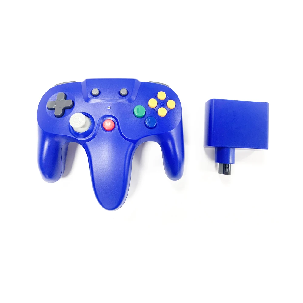 New arriving 2.4G Wireless joystick game controller for N64 Accessories video game console game Gamepad Replacement