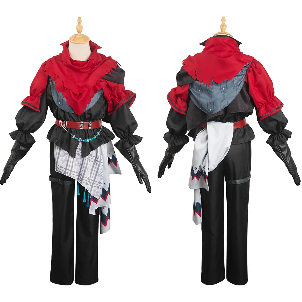 Fantasy XVI Joshua Clive Rosfield Cosplay Costume Uniform Coat Pants Fantasia Outfit Men Halloween Carnival Party Suit