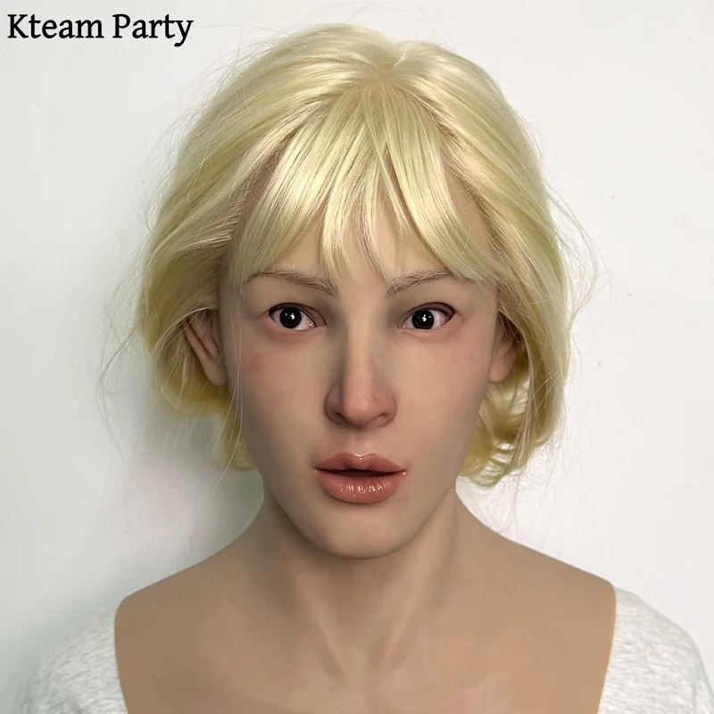 2026 Halloween Chrismtas Party Cosplay Realistic Female Mask Women Mask Crossdress Mask Party ball Performance mask Girl mask