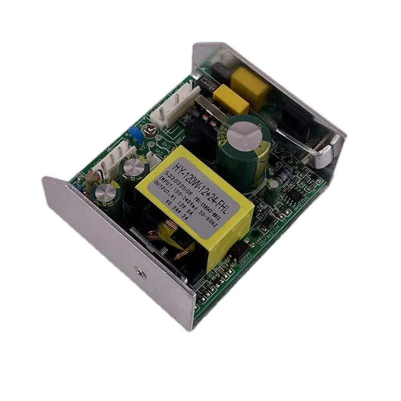 Power Supply Source Optimized for Stage Mini LED Par Moving Head Lights - HY-120W-12V-24V-FNL