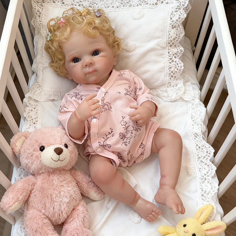 

19 дюймов Reborn Bettie, реалистичный, мягкий на ощупь, виниловые слои всего тела, живопись, 3D кожа, высокое качество, ручная работа, Рождественский подарок