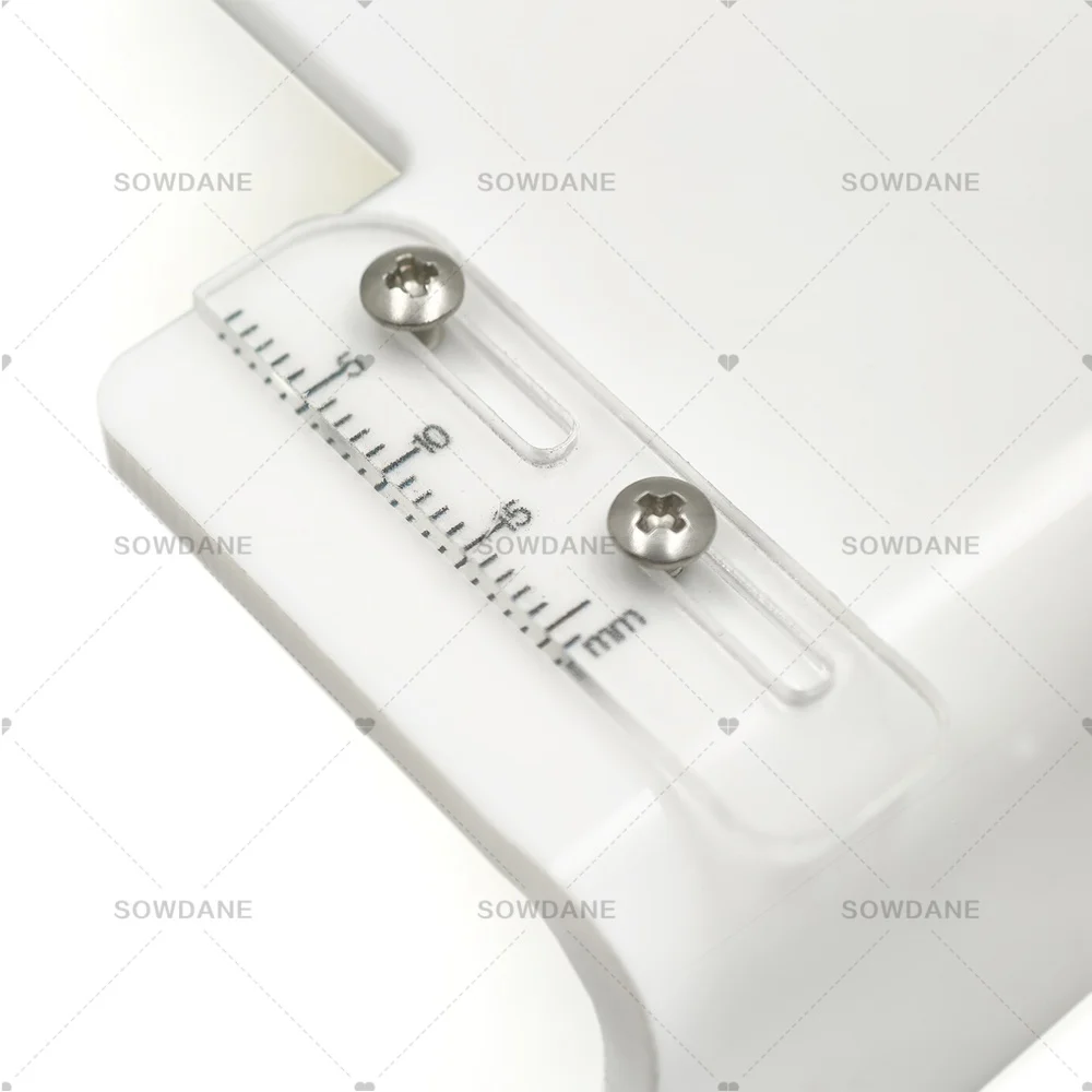 Régua de medição de dentes molares de laboratório, seis elementos, dispositivo de medição molar, transferidor combinado e ferramenta de régua deslizante