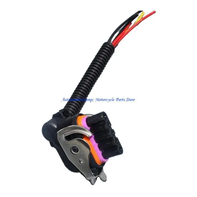 H7BD Wiper Motor Plug Generator Socket Wiring Harness Cable Connector 18242000000 Auto Replacement Accessories