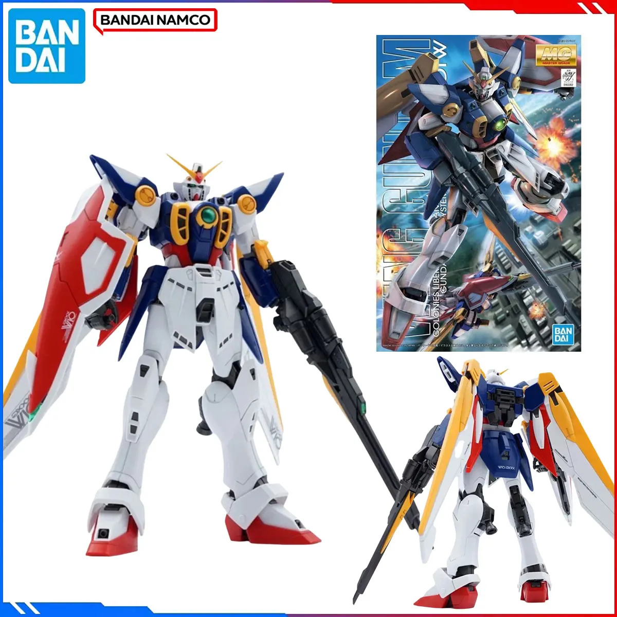 

Оригинальная фигурка Bandai Gundam, наборы моделей MG 1/100, аниме-фигурки в сборе, крыло Gundam, экшн-модель, игрушки, подарок для детей