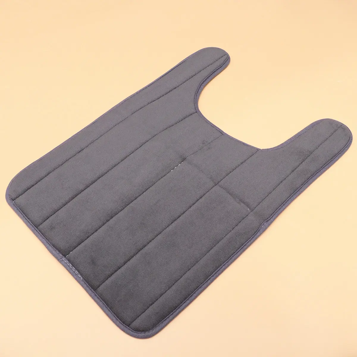 Anti-Skid Memory Closestool Floor Mat 40x60cm Dark Grey Soft Comfortable Toilet Rug Bathroom Carpet Toilet Rug