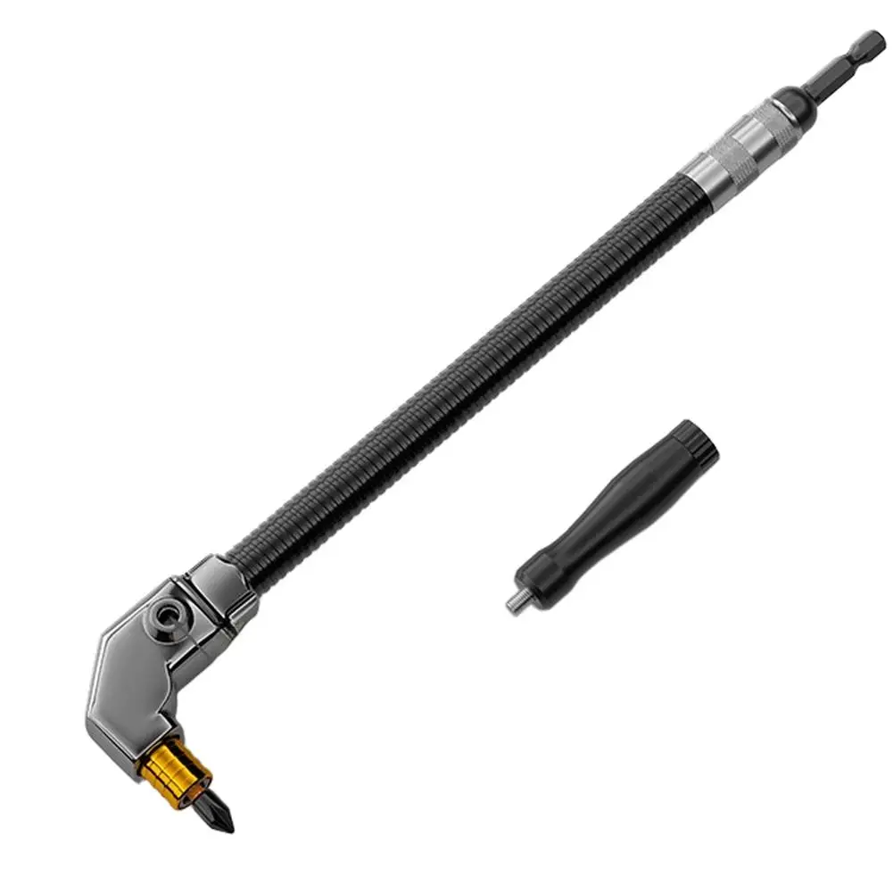 Right Angle Screwdriver Bit Adapter Dual Ended for Manual and Power For Drilling Applications 6.35mm Hex Shank