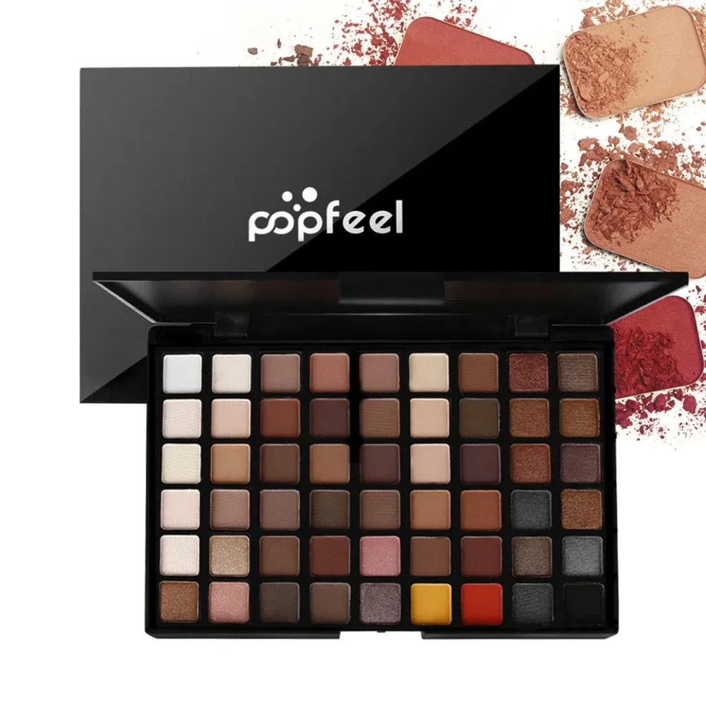 54 colori Eyeshadow Palette trucco professionale Shimmer Matte Eyes Shadow Colorful Sexy High Pigmented Fine Texture Cosmetics