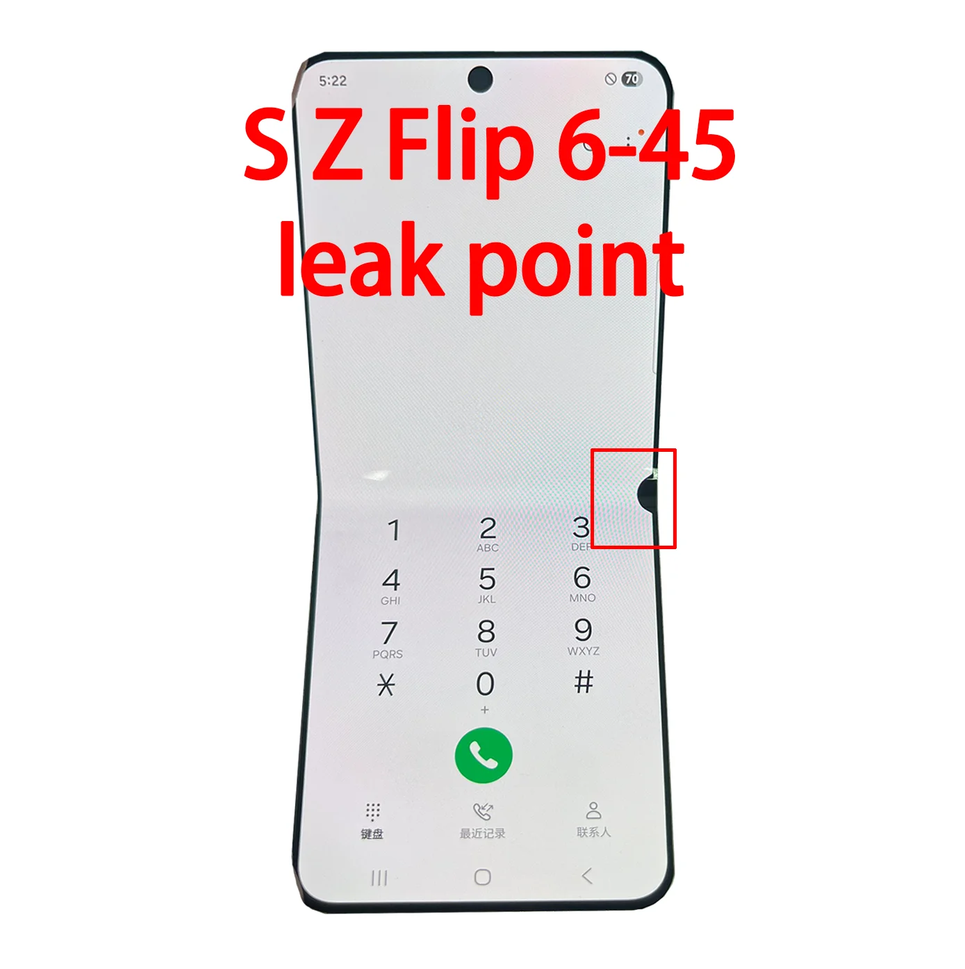 lcd-defect-black-spots-line-for-samsung-z-flip-6-f741-f741b-lcd-display-screen-display-touch-screen-digitizer-assembly-parts