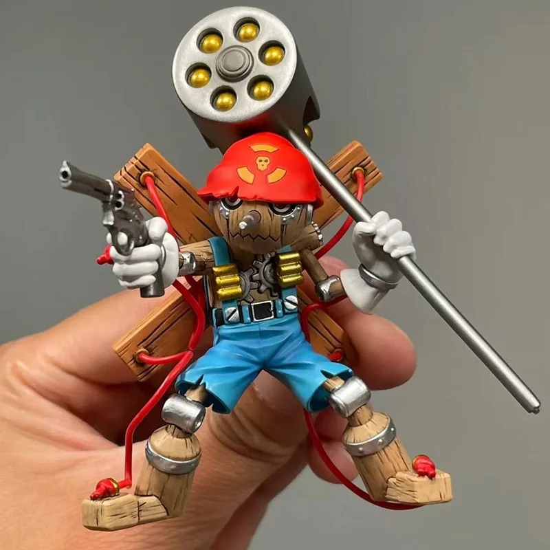 

New Digimon Adventure Figure Pinochimon Anime Figures Cute Statue Desk Decoration Model Doll Collection Toys Birthday Gifts