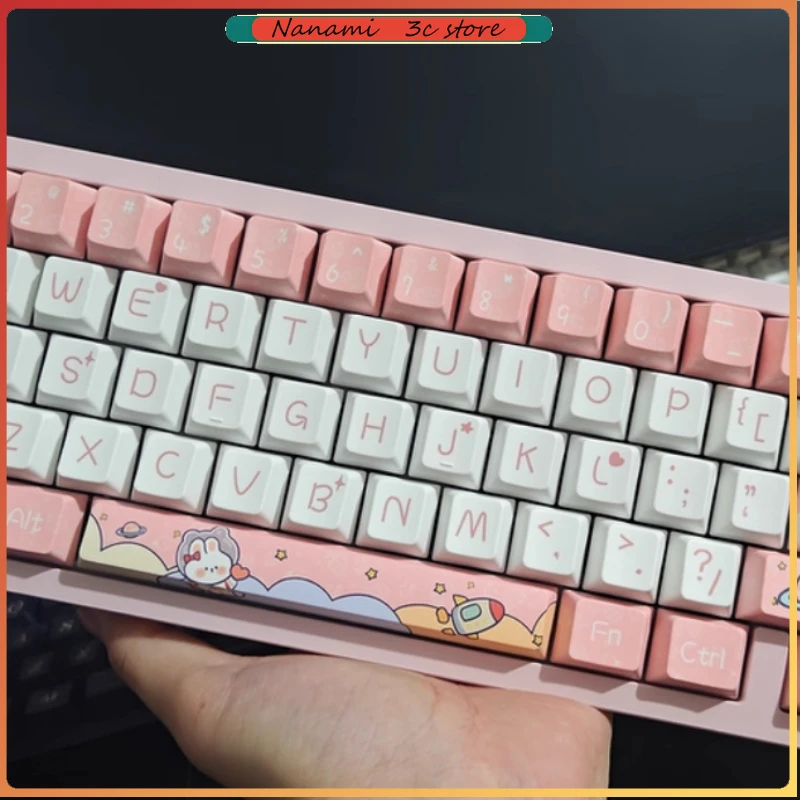 New Vika Lucky65v3 Wireless Mechanical Keyboard 8PIN Magnetic Hot-Swap 4000mAh Aluminum Alloy RGB Tri-Mode Bluetooth Gaming Gift