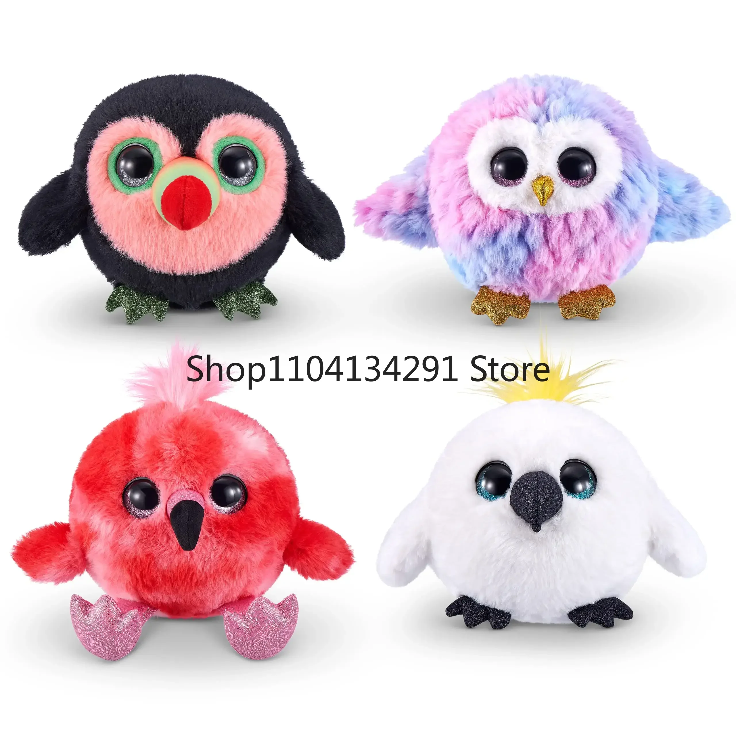 ZURU Animali Domestici Alive Frankie Chirpy Uccelli Animali Domestici Elettronici Che Parla Gigante A Sorpresa Uovo Animale Peluche Giocattoli Interattivi Unboxing Regali