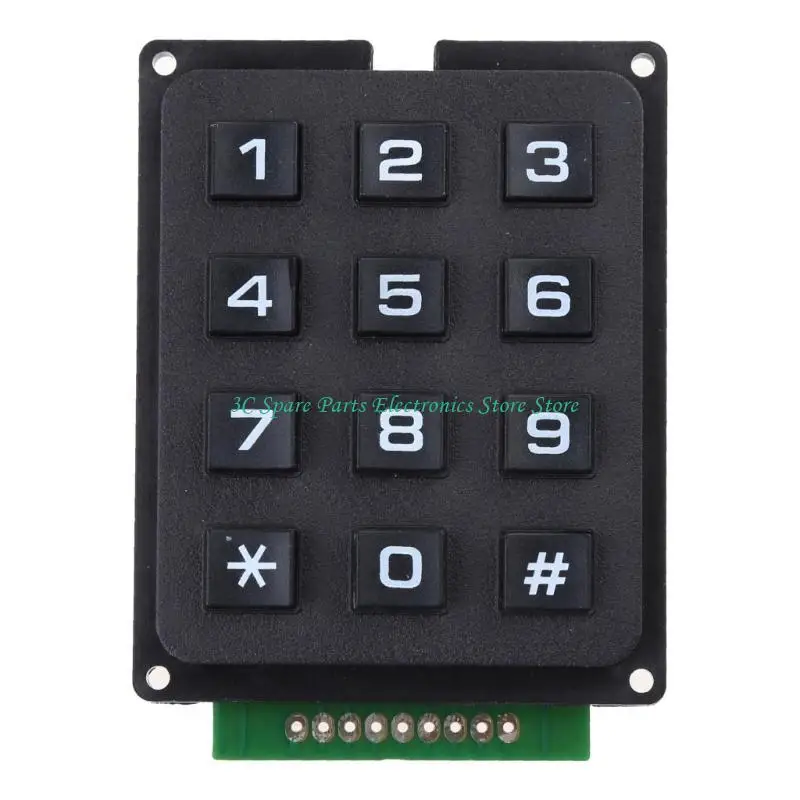 SZ 3x4 Matrixes Array 12 Button Keypad Keyboard Module 12 MCU Membranes Button Keypad Electric DIY