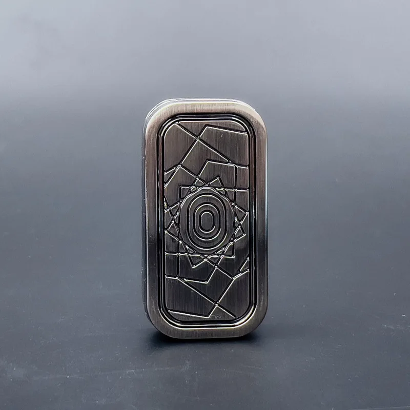 Pressure Resistant Magnetic Push Cards Decompression Toys Fidget ADHD Push Slider Toy Metal Press Click Anxiety Relief Adult Toy