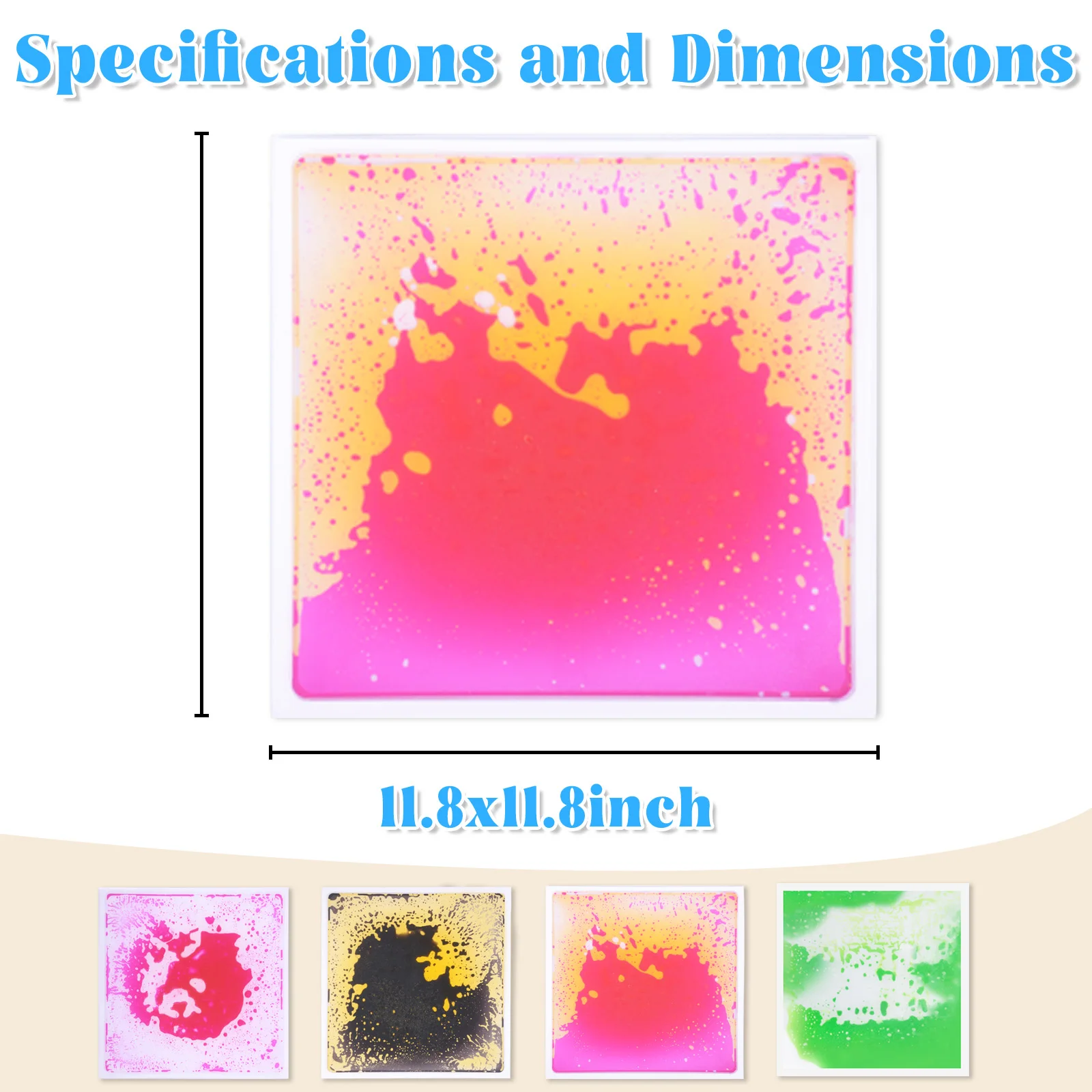 Kids Sensory Play Mat Essential: Pair It with a Colorful Sensory Mat Liquid