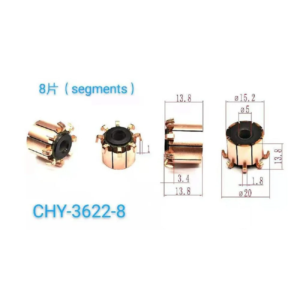 

15.2*5*13.8*8p Rectifier Reverser Copper Head Chy-3622-8