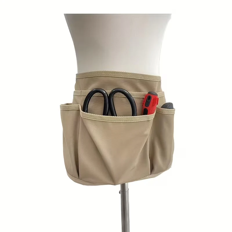 Practical Gardening/Tool Waist Apron with 12 Pockets – Adjustable – Ideal for Construction, Carpentry, Electricians,Gift for Dad