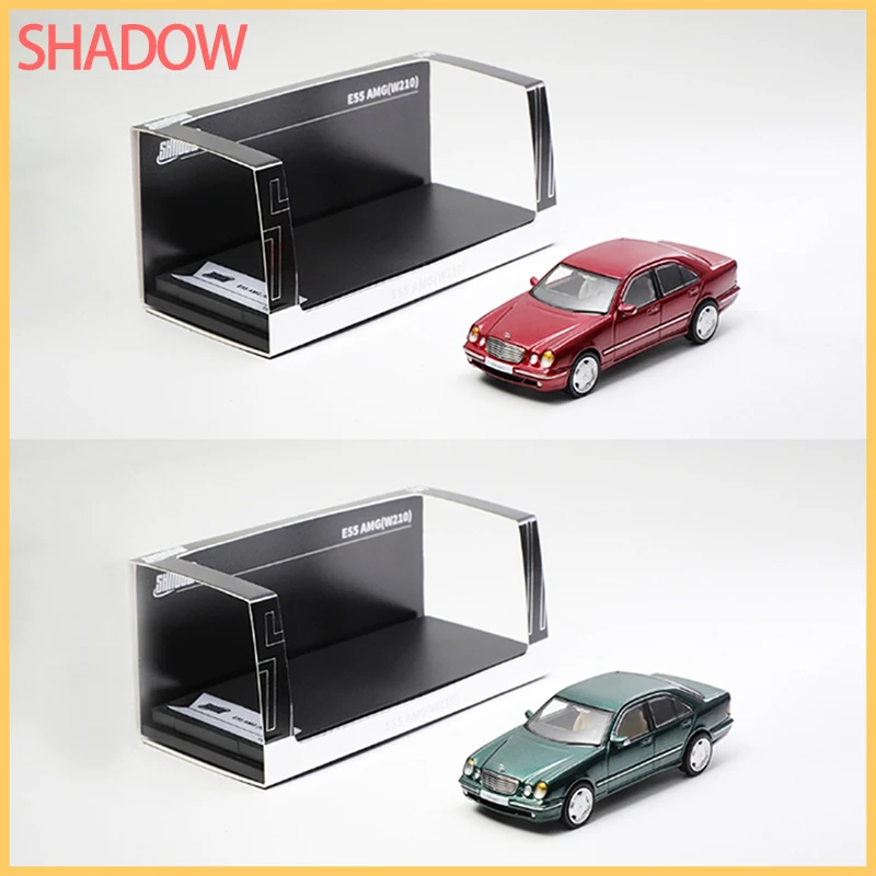 

SHADOW масштаб 1:64 E55 AMG W210 модель автомобиля из сплава для взрослых классическая коллекция статический дисплей орнамент подарок