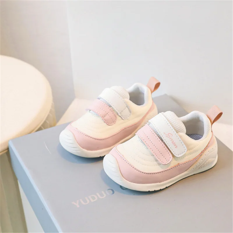 2024 New Spring Baby Shoes Breathable Toddler Children Casual Shoes Soft Sole Little Boys Outdoor Tennis Fashion Girls Sneakers