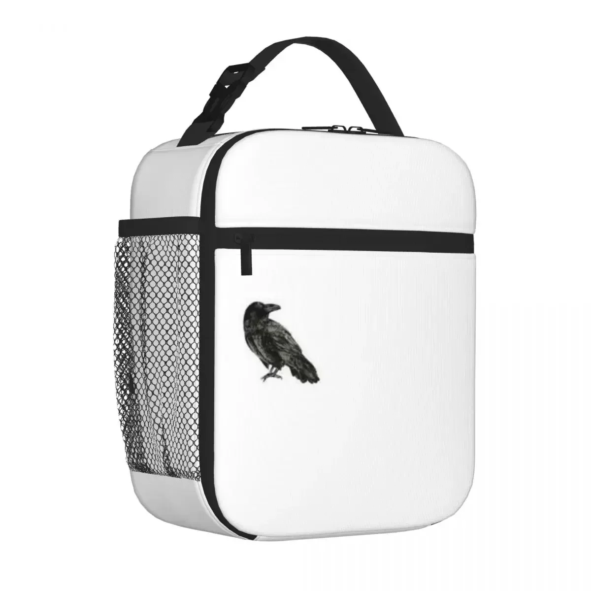Bestselling Raven Rainbow Print Cooler Lunch Bag School Field Trip Meal Prep Bag