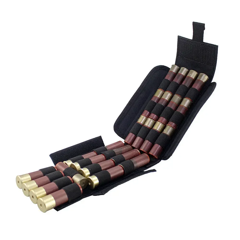 กระเป๋าใส่กระสุนปืนลูกซอง 12 เกจ 25 นัด แบบ Molle สำหรับปืนของเล่น