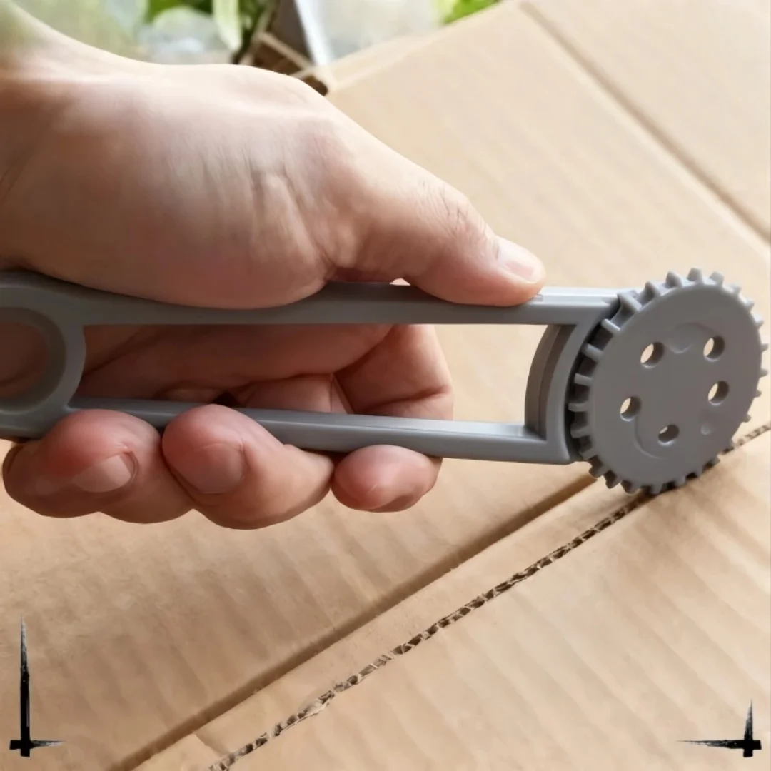 New Cardboard Box Punch Tool - Duty Paper Hole Puncher for Home DIY Craft Carton Punching Machine Handheld Box Resizer Tool