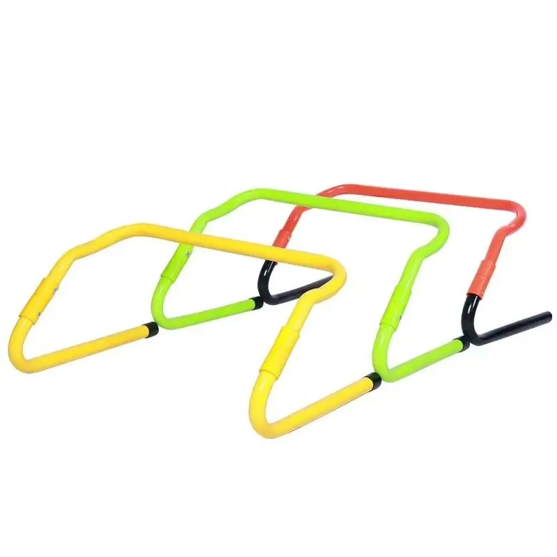 Wholesale PVC Plastic Agility Hurdles Sports Training Equipment Obstacle Jump Football Field Grass Training Kit