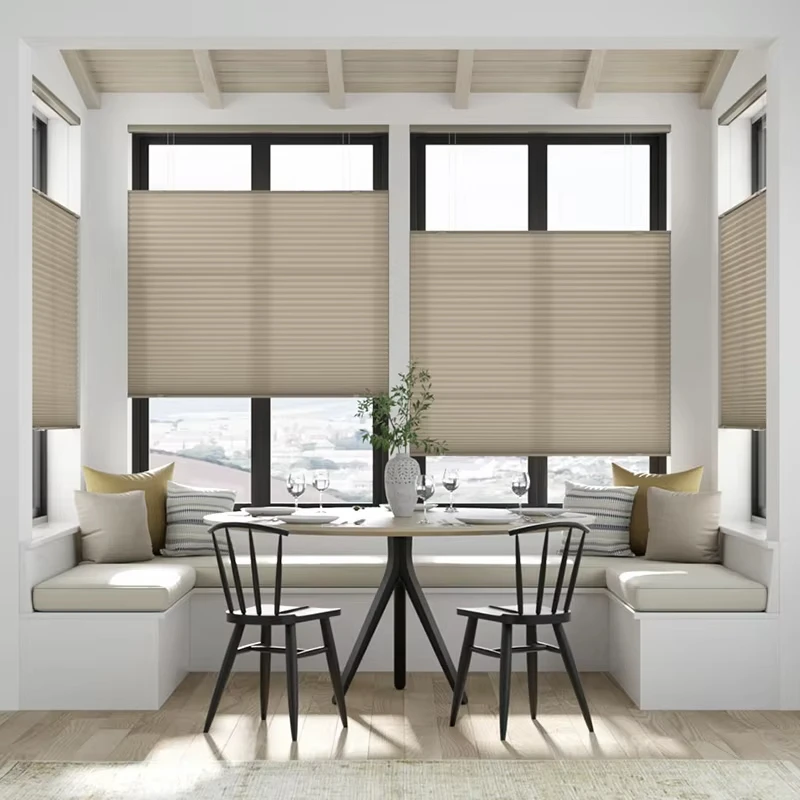 Waterproof Cellular Blinds Cordless Top Down and Bottom up