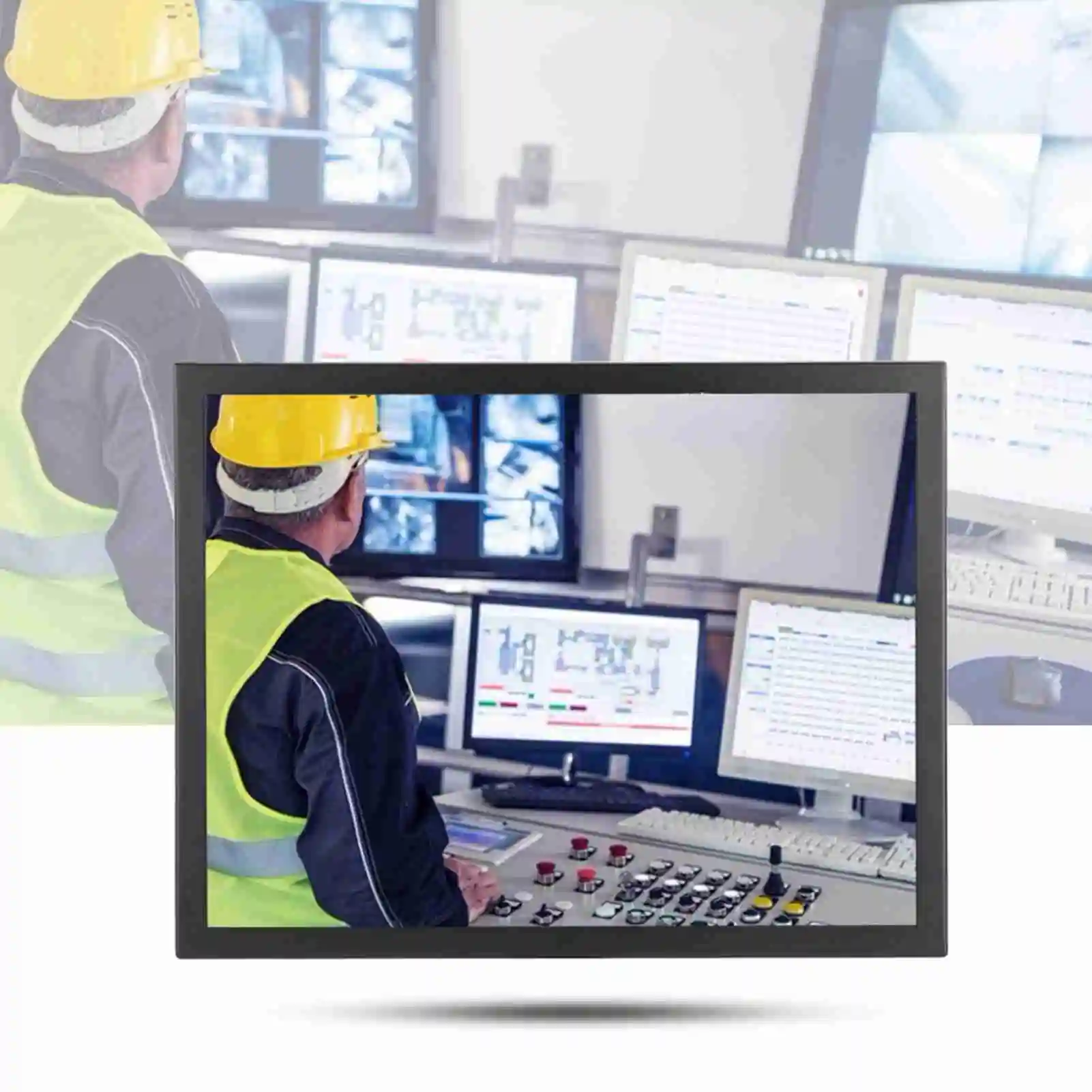 

15in 1024x768 HD Full Metal Industrial Monitor HDMI/VGA/AV/BNC/USB G15(V59) 15in Monitor HD Monitor Industrial Monitor Monitor