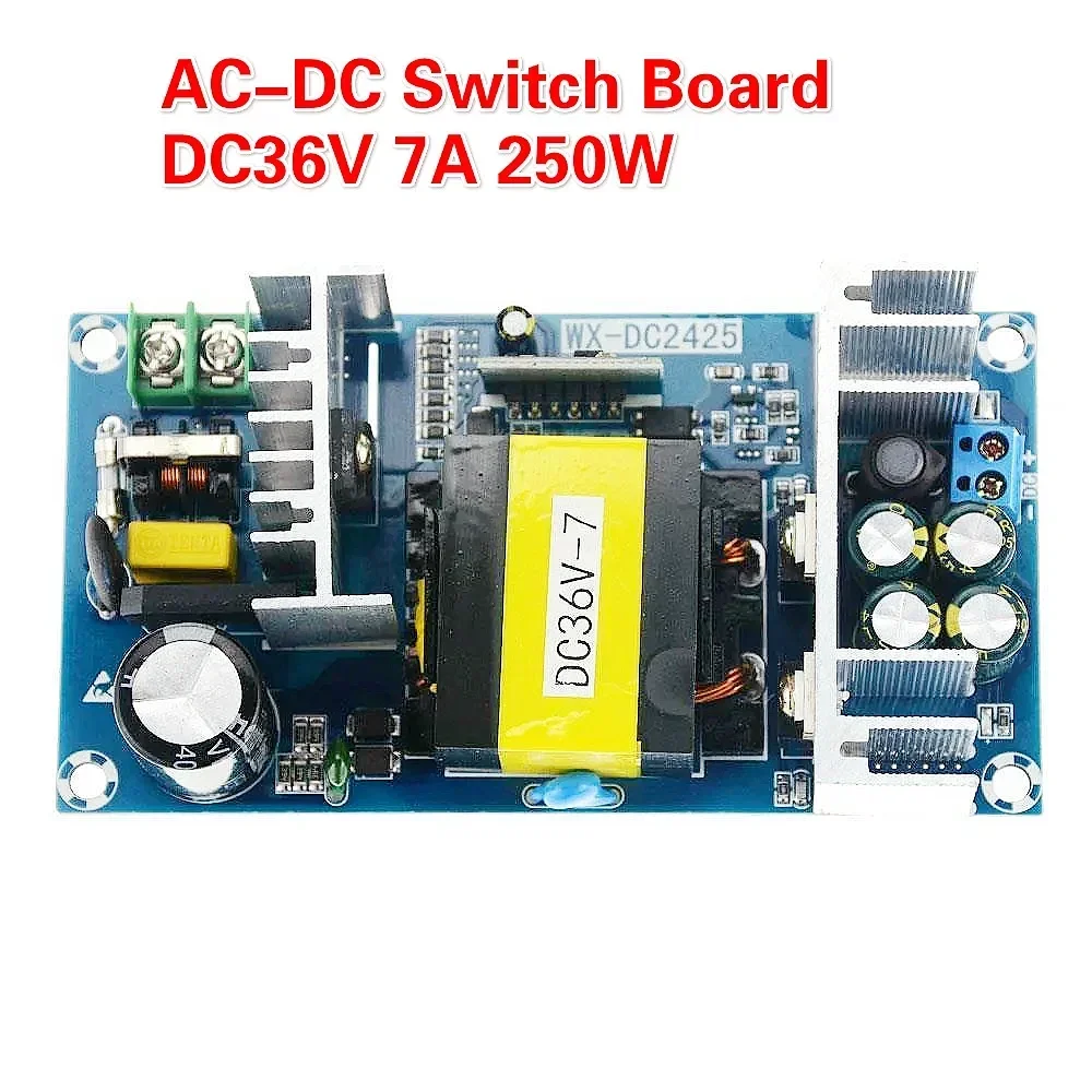 AC110V-245V to DC36V 7A Switching Power Board 220V to DC36V Audio Power Supply Board 250W AC-DC Isolated Power Switch Module