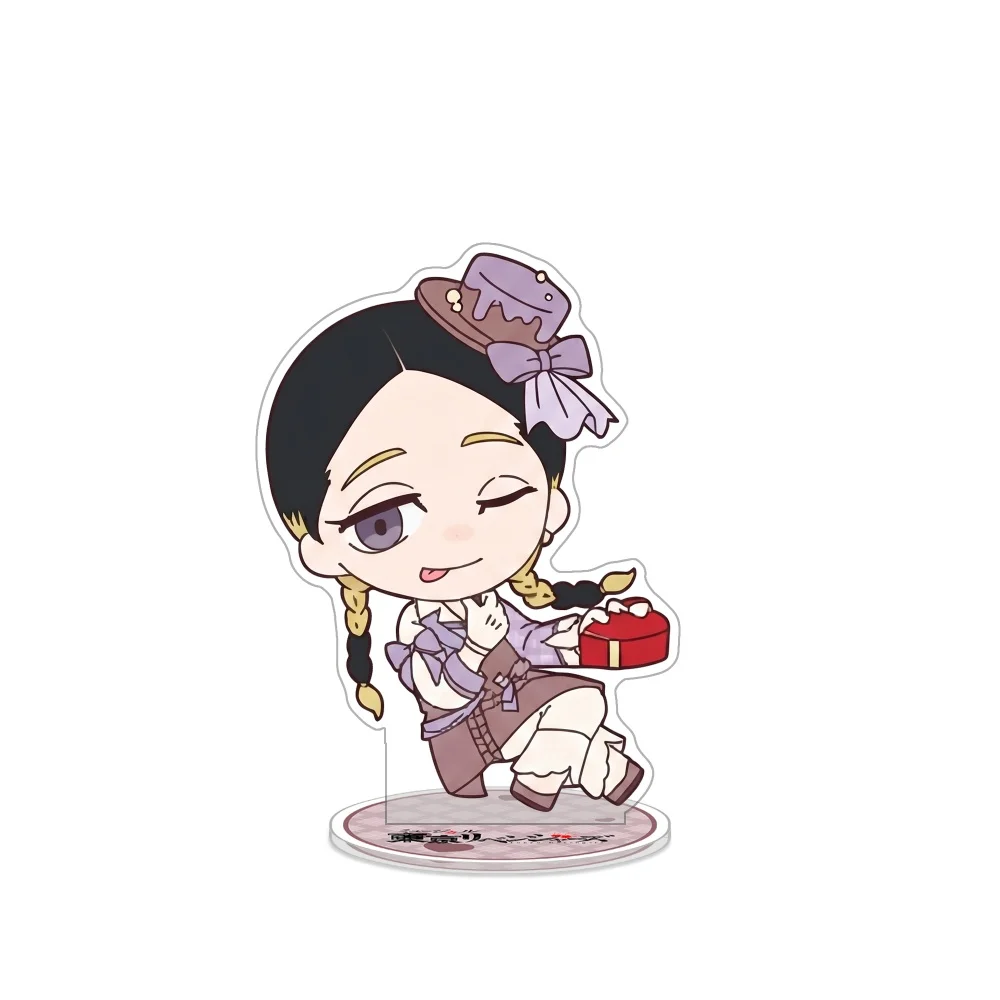 Tokyo Revengers Acrylic Stand Keychain 2026 New Baji Chifuyu Mikey Draken Kisaki Cute Chibi Dessert Desktop Figure